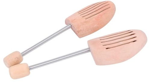 Jwthee 2-teiliger Schuhspanner, Holzschuhspanner, Anti-Verformungs-Schuhspanners für Herren, Schuhspanner Damen & Herren,Verstellbare Holz Schuhspanner Mit Feder,Anti-Falten-Schuhspanners(39 40)