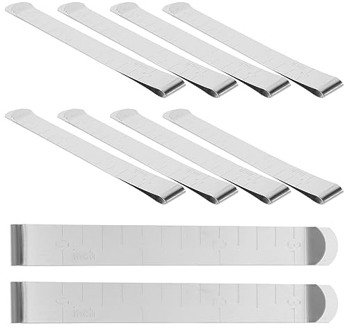 MOLUCKFU 10pcs Candy Clips Stainless Steel Reusable Spun Sugar Mesh Clips for Candy Floss Makers Making Supplies