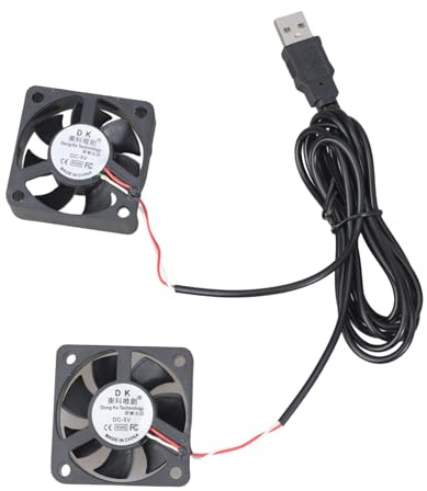 Whltzf 60x60x15MM USB 5V Electronic Cooling Fan Low Noise Computer Electronic Brushless Fan Home Office Networking Equipment