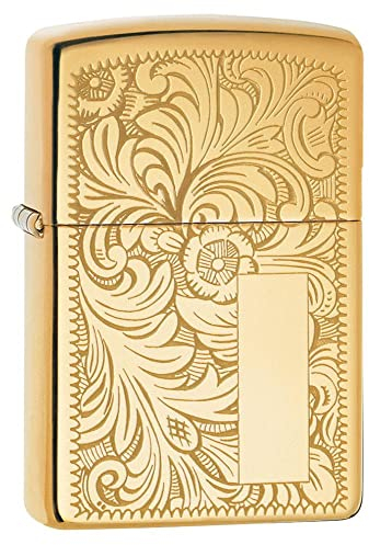 Zippo Encendedor a Prueba de Viento, Colorido Abstracto, Acabado Mate Naranja con Imagen a Color, Recargable, Reutilizable, en Caja de Regalo, Hecho en Estados Unidos