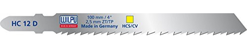 WILPU Stichsägeblatt HC 12 D mit Einnockenschaft- / T-Schaft-Aufnahme, 5 Stück