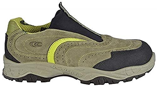 Cofra 22230-000.W42 SPATE S1 P SRC - Scivolo di sicurezza beige/giallo, taglia 42,