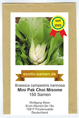 Baby Pak Choi - Mini Pak Choi - Misome - Winterhart - 150 Samen