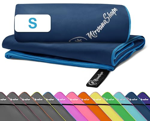 NirvanaShape Asciugamani in microfibra | assorbenti, leggeri, asciugano in fretta | Asciugamani da bagno, asciugamani da viaggio, spiaggia, asciugamani sportivi | Ideali per fitness, yoga, sauna