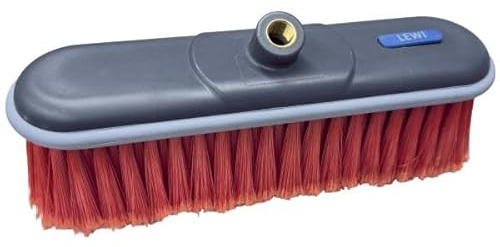 LEWI 14513 Waschbürste SOLAR Super Weiche Borsten 25 cm für Wasser-Teleskopstange & Teleskopstangen
