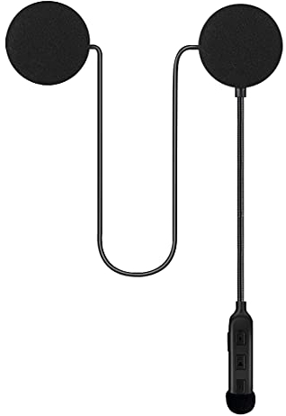 Motorcycle Helmet Bluetooth Headset, Motorbike Headset Bluetooth 5.0 Headphones with Stereo Sound Quality Waterproof Motorcycle Helmet Speaker for Riding/Skiing(Handsfree/Auto Answer/GPS/60H Playtime)