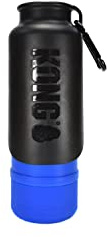 KONG H2O Isolierte Wasserflasche und Reisenapf, 750 ml, Blau