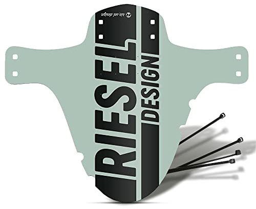 Riesel Design - MTB Schutzblech – Mudguard Schlamm:PE für Mountainbikes | ultraleichter Spritzschutz, Kotflügel & Schmutzfänger am Fahrrad – für 20–29 Zoll, Downhill, Enduro, XC & E-Bike geeignet