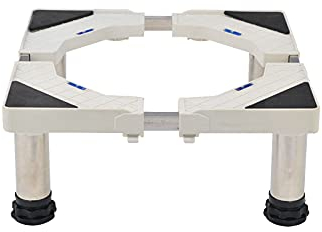 KüHlschrank Untergestell 10/15/20/25cm HöHenverstellbare FüßE KüHlschrank FüßE Verstellbare Stand füR Trockner 42-68cm Podest füR Trockner/KüHlschrank/Klimaanlage