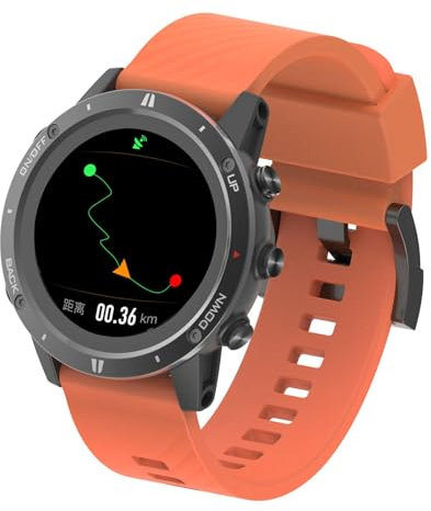 Jemora Orologio Sportivo GPS per Esterni Orologio da Polso Fitness per Corsa, Nuoto, Arrampicata