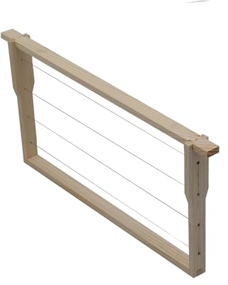 20x Rähmchen Zander Hoffmannseiten geöst und gedrahtet Hoffman Liebig Beute