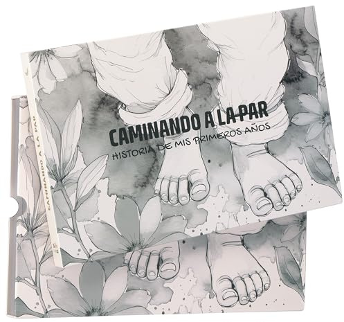 SIHUKA Libro Recuerdo Bebé- Álbum Foto Bebé- Diario Primer Año – Regalo para Recién Nacido – Álbum Recuerdos con Tapa Dura, Funda y Pegatinas – Niño/Niña – 60 Páginas