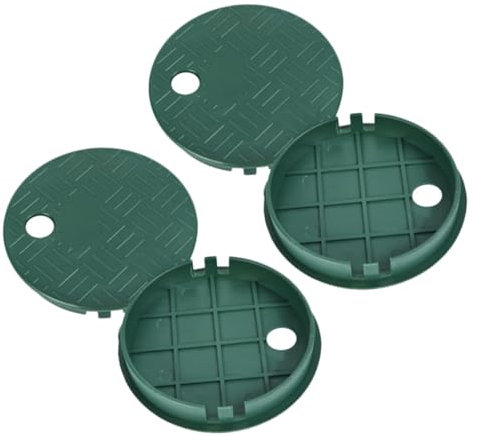 KONTONTY 6-Zoll-wasserventilkastendeckel Kunststoff-bewässerungsventilabdeckung Sprinklersystem-Stil