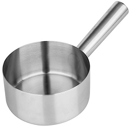 Mikikit Cucharón Inoxidable Mango Para Transferencia De Agua Accesorios Para Cocina y Baño Diámetro