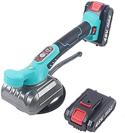 Machine à poser les Carreaux, Machine à carreler électrique 48 VF, vibrateur à 5 vitesses, outil de nivellement automatique du sol avec 2 batteries et 1 chargeur