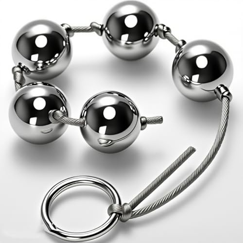 Palline anali a catena, palline anali, per allenamento, dell'amore donne, giocattoli in acciaio inossidabile BDSM, vaginali, plug anale# Giocattoli sessuali XXL uomini, uomini principianti