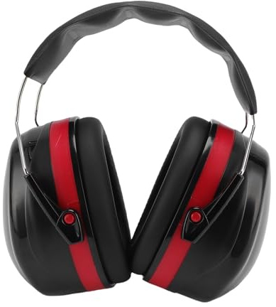 Asixxsix Cuffie antirumore, NRR 27 dB, cancellazione del rumore con archetto ergonomico, protezione acustica insonorizzata per adulti e bambini con autismo, per tiro, edilizia