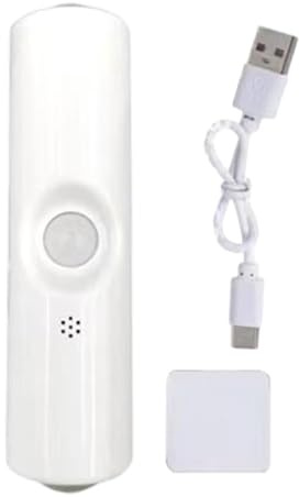 Lampada Ricaricabile con Sensore di Movimento – 10x3cm Lampada LED Senza Fili per Armadio | Luce Notturna Magnetica Staccabile, Illuminazione RGB Colorata per Scale Cucina Corridoio Camera Bagno Armad
