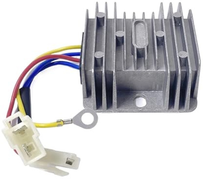 PKHDLYEU Stabilizzatore generatore AVR 170F 178F 186F 12V Regolatore di Tensione Automatico for Parti del generatore KDE3500 KDE5000 KDE6500(4 Wires)