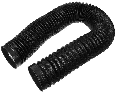 FONDOTIN Tubo di Ventilazione Flessibile in Alluminio Rinforzato Ømm per Asciugatrice e Ventilazione Casa Duttile e Resistente per Scarico Aria Calda ed Estrattore Bagno Cucina