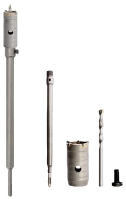 Heavy-Duty SDS Plus Wall Core Drill Bit Set - 30mm x 330mm with Extension Rod
