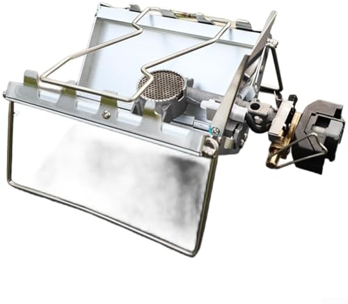 Fornello a gas da campeggio portatile pieghevole stufa a carta 2800 W di potenza con accensione integrata e gas di sicurezza spento per una cottura all'aperto stabile