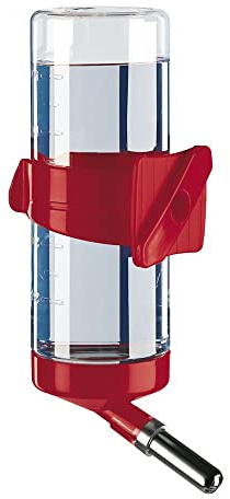Ferplast 84662799 Nager-Trinkflasche Drinky FPI 4662, Befestigung am Gitter, Inhalt: 300 ml, farblich Sortiert