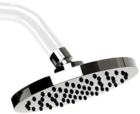 TATAY Kit Alcachofa Piña Ducha Mirror con, 16 cm de Diámetro, de ABS, 1 posición, Sistema de Ahorro de Agua y Antical, Cromado