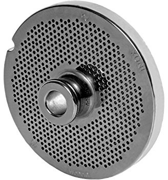 Inox Foro Disco con mozzo GR. 32 – 2,0 mm Foro – per tritacarne con misura 32