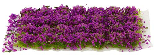 EXCEART War World Scenics Gras Gaming Base Blumen Grasbüschel Modellbau Tabletop Gelände Statische Grasbüschel Geländebau Miniatur Ornamente Eisenbahn Modellbahn Landschaftsbau Diorama Zubehör