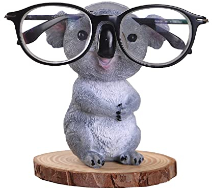 IBWell Lustiger dekorativer Brillenhalter, Koala-Design, niedliches Zubehör für Zuhause und Büro