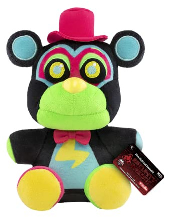 Funko Plush: Five Nights at Freddy's (FNAF) Security - 7 Glamrock Freddy Fazbear - Freddy Fazbear - Plüschtier - Geschenkidee Zum Geburtstag - Offizielle Handelswaren - Gefüllt
