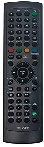 VINABTY RMT-D258P Replacement Remote Control fit for Sony HDD DVD Recorder RMT-D251P RDR-DC100 RDR-DC200 RDR-DC105 RDR-DC205 RDRDC100 RDRDC200 RDRDC105 RDRDC205 RDRDC90