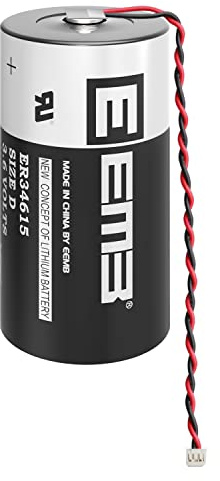 EEMB D-Size 3.6V Batería Compatible with DSC ER34615M-T1 WT4911 WT4911B WT8911 ALEXOR Wireless Outdoor Siren WT4911BATT AD ER34615 19000mAh
