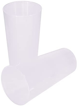 ProductPro 10 x Plastic Reusable Pint Cups - 1 Pint 568ml 20oz - Dishwasher Safe