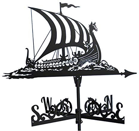 CLRAWSHB Banderuola segnavento, banderuola segnavento Decorativa, banderuola segnavento per tetti da Giardino, Decorazione da Giardino, banderuola segnavento in Acciaio Inossidabile, Fattoria
