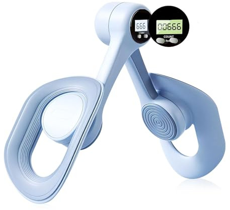 SINZONeu® Allenatore Pavimento Pelvico con Contatore - Attrezzo per Glutei e Interno Coscia 360°, Riabilitazione Perineale e Muscoli Cosce Donna