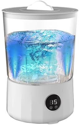 Mini, pequeña portátil de 1,5 l, limpiador de calcetines y ropa recargable, 3 modos de limpieza, compacta para, hogar, dormitorios, al aire libre, coche, viajes, camping