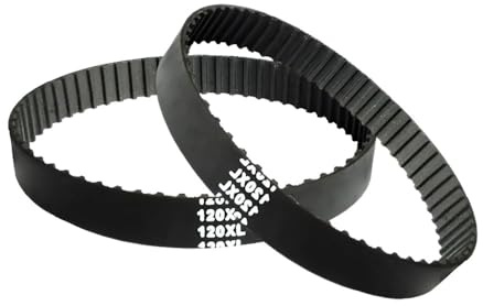 5er-Pack 296XL Synchronriemen 10mm Breite - Leichtlauf-Zahnriemen für 3D-Drucker & CNC-Maschinen - Verschleißfester Gummiriegen mit Präzisionsverzahnung
