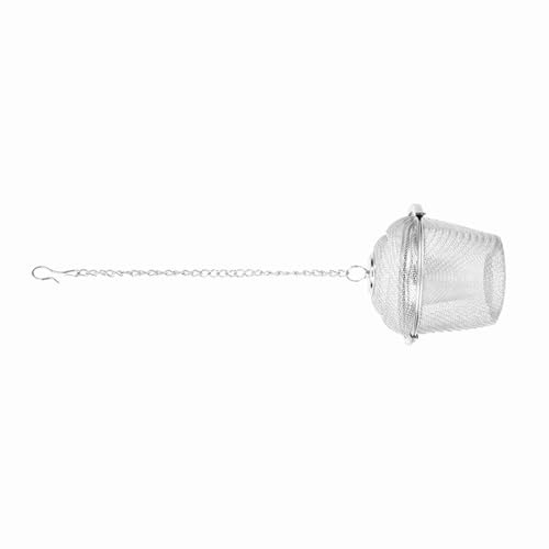 ZJchao Tee-Ei, S, M, L Teesieb aus Edelstahl für Lose Teeblätter Zum Kochen von Suppen (L)