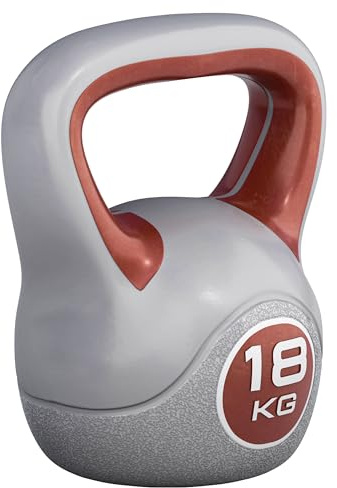 GORILLA SPORTS® Kettlebell 2–20 kg, Kunststoff, einzeln oder als Set | Bodenschonende Kugelhantel mit Kunststoffummantelung, mit oder ohne Ablage; für Home Gym, Fitness und Krafttraining