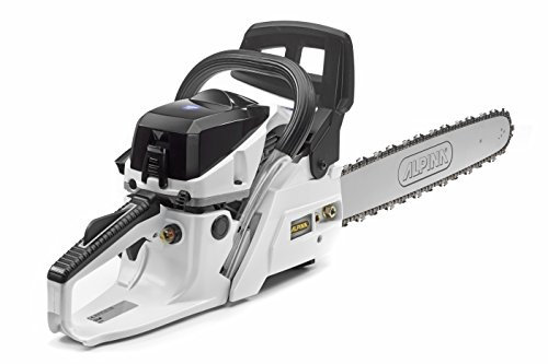 Alpina Benzin-Kettensäge C 46 (1, 8 kW/ 2, 45 PS, 45 cm Schwertlänge, Automatische Ölpumpe, inkl. Schwertschutz)