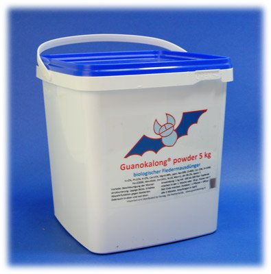 Guanokalong Pulver 5kg Dünger Nahrung Guano Grow