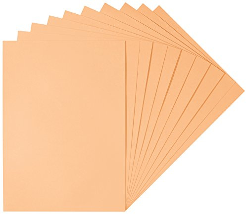 Herlitz 227108 Ritkort 50 x 70 cm, Vit (förpackning med 10) Aprikos
