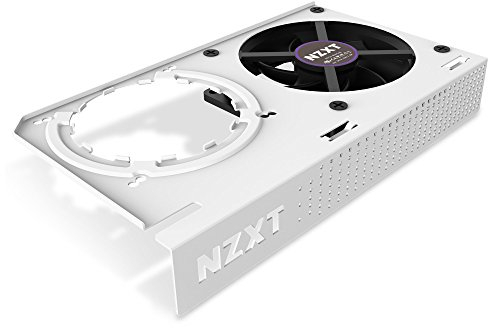NZXT KRAKEN G12 - GPU Mounting Kit for Kraken X Series AIO - Enhanced GPU Cooling - AMD and NVIDIA GPU Compatibility - Active Cooling for VRM - White, RL-KRG12-W1