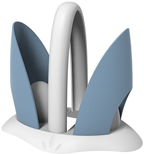 Biesse Pin-Up PortaBicchieri per Bicchieri Monouso, Plastica, Azzurro, 22.5x14x23 cm
