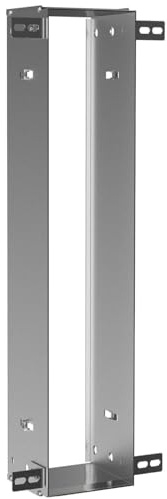 Emco ASIS 150 Einbaurahmen für Module mit 964 mm Höhe geeignet I Aluminium Rahmen für Unterputz WC Module