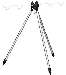 Traxis Tripod Robust - Großer Dreibein-Angelständer von 40 cm für Stabilität und Komfort beim Angeln - Verstellbar für optimales Angelerlebnis - Beständig gegen schwierige Bedingungen