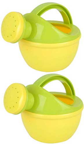 Alipis Bath Toys for Toddlers 2-Pack Watering can Sprinkler Kettle Set 4.92In Kids Bathtub Water Play Pool Game