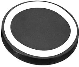 Cargador inalámbrico QI para Smartphone y Tablet, Carga sin Cables para telefonos moviles compatibles Color Blanco - Todotumovil